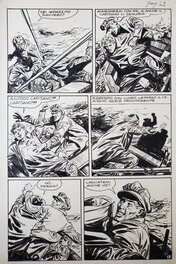 Vittorio Cossio - IL DRAMMA DELLO SPARVIERO - Planche originale