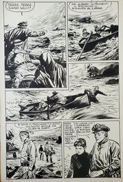 Vittorio Cossio - IL DRAMMA DELLO SPARVIERO - Planche originale