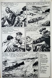Vittorio Cossio - IL DRAMMA DELLO SPARVIERO - Planche originale