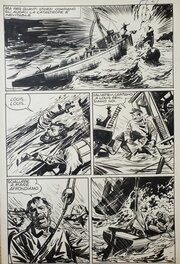 Vittorio Cossio - IL DRAMMA DELLO SPARVIERO - Planche originale