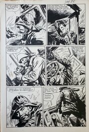 Vittorio Cossio - IL DRAMMA DELLO SPARVIERO - Planche originale