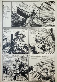 Vittorio Cossio - Il DRAMMA  DELLO SPARVIERO - Planche originale
