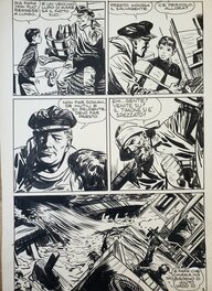 Vittorio Cossio - IL DRAMMA DELLO SPARVIERO - Planche originale
