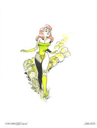 Jocelyn Joret - Jocelyn Joret - illustration poison Ivy - Original Illustration