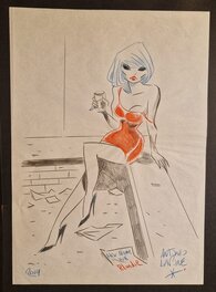 Antonio Lapone - Nite Club - Original art