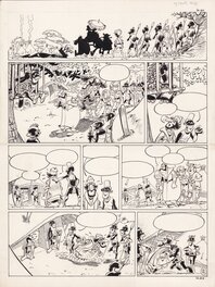 Eddy Ryssack - Colin Colas "L'appel des Tam-Tams" Planche 33 - Comic Strip