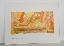 Hippolyte - Planche originale - L'Ennui des après-midi sans fin - Comic Strip
