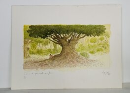 Hippolyte - Planche originale - L'Ennui des après-midi sans fin - Planche originale