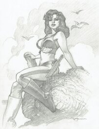Mark Schultz - Hannah Dundee - Original Illustration