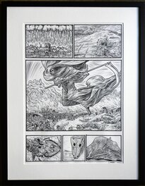 Jens Harder - Alpha – « La Mort » – Planche originale – Jens harder - Comic Strip