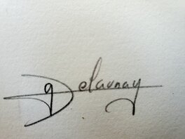 Signature au dos Signature au dos