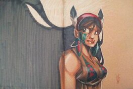Nicolas Kéramidas - Luuna - Original Illustration