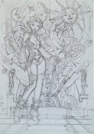 Jean-Baptiste Andréae - Manie Ganza - Illustration originale
