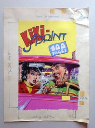 La Couverture originale du Kiki-Sprint 3 au format entier de 24,5 X 32,5 Cm , Éo Bd Petit Format S.E.R 1959 La Couverture originale du Kiki-Sprint 3 au format entier de 24,5 X 32,5 Cm , Éo Bd Petit Format S.E.R 1959