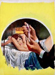 Carlo Jacono - Il Giallo Mondadori #1018 - Original Illustration