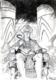 Michael Malatini - Michael Malatini Ramses II - Illustration originale