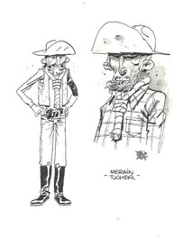 Jocelyn Joret - Jocelyn Joret - Merwin Tucker - Original Illustration