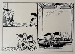 Yasuo Hara - Yachting Crafts - Planche originale