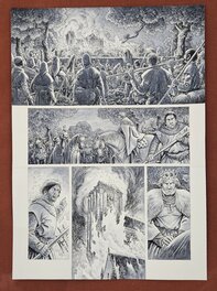 Milan Jovanovic - La Couronne de France Philippe Auguste - planche 26 - Planche originale