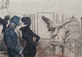 Œuvre originale - Yslaire XXème Ciel
