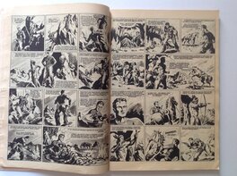 Pages 5 et 6 de L'Album 3 AVENTURES .... avec cette Planche originale 6 (17) du BB 64 Pages 5 et 6 de L'Album 3 AVENTURES .... avec cette Planche originale 6 (17) du BB 64