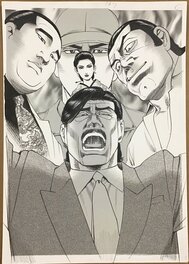 Kanzaki Junji - Kanzaki Junji  cover Welcome to Koshu Prison 2002 Weekly Manga Sunday - Planche originale