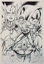 Rob Liefeld - Thunder Agents - Cover - T8 - Original Cover
