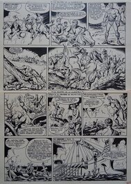 Manuel Lopez Blanco - KOLOS le Prince de Rhodes  -  El Coloso - Planche originale
