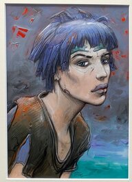 Enki Bilal - Leyla - Illustration originale