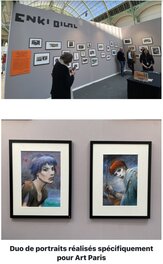 Enki Bilal inédits pour Art Paris 2025 Enki Bilal inédits pour Art Paris 2025