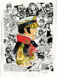 Gil Formosa - CORTO MALTESE - Original Illustration