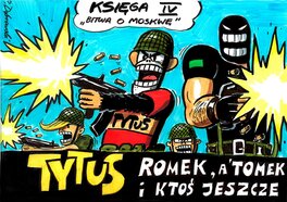 Ryszard Dąbrowski - Tytus, Romek et A'Tomek - Original Cover