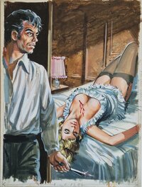 unknown - Couverture originale Capitolo N° 7- Erotismo crudele - Couverture originale