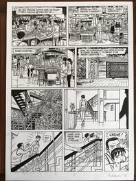 André Taymans - Caroline Baldwin half-blood - Planche originale