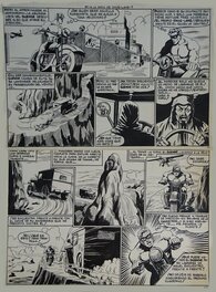 Francisco Jesus SERRANO - Vindex le Vengeur - El Duende - Planche originale