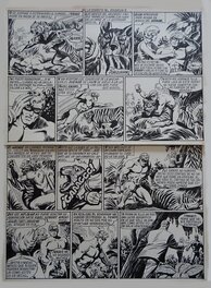 Francisco Jesus SERRANO - VINDEX le Vengeur  -  El Duende - Planche originale