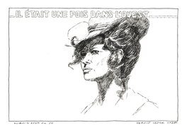 Stéphane Dubois - Il était une fois dans l'ouest (expo Paris) - Original Illustration