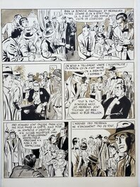 Gérald Forton - BORSALINO - Planche originale