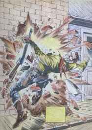 Jean-Yves Mitton - Tex Willer - Spécial Rodéo no 87 - planche originale - comic art b1 Jean-Yves Mitton - Tex Willer - Spécial Rodéo no 87 - planche originale - comic art b1