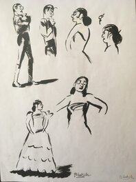 Blutch - Recherches personnelles - Original art