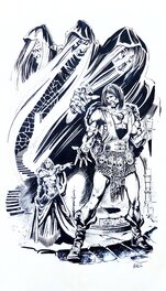 Bob Hall - Macbeth 1973/74 - Original Illustration