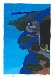 Agnès Hostache - La route de la corniche - Comic Strip