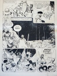 Planche originale - SYLVAIN DE ROCHEFORT   T1 L'EAU ET LE SANG