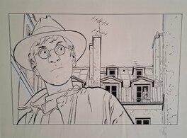 Alain Dodier - Jerome K. Jerome BLOKS - Illustration originale