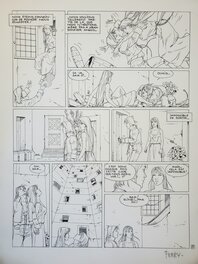 Ferry - LES CHRONIQUES DE PANCHRYSIA   T5 LE SACRIFICE - Planche originale