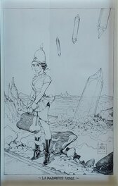 Thierry Labrosse - La Majorette Fatale - Illustration originale