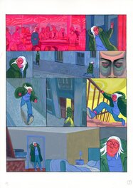La page blanche - planche originale 9