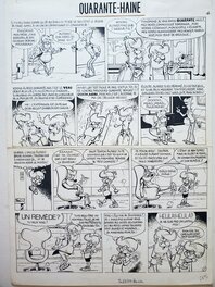 Devos - GENIAL OLIVIER : QUARANTE-HAINE - Comic Strip