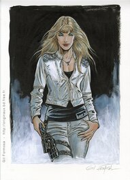 Gil Formosa - Lady X - Original Illustration
