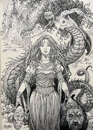 Mohamed Aouamri - Hommage à la complainte des landes perdues - Œuvre originale